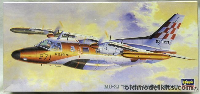 Hasegawa 1/72 Mitsubishi Mu-2J - Flight Check Group JSDF, QP4 plastic model kit